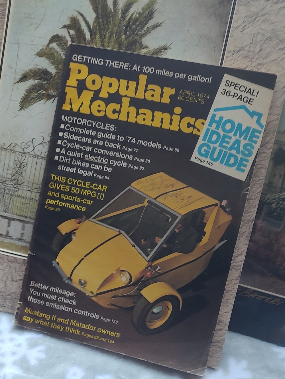 Popular Mechanics Magazine - April 1974 Edition